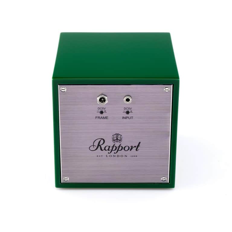 Rapport New Evo Cube Single Watch Winder - Racing Green - Image 6