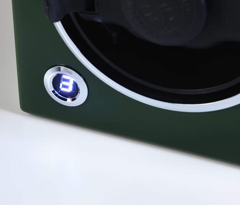 Rapport New Evo Cube Single Watch Winder - Racing Green - Image 4