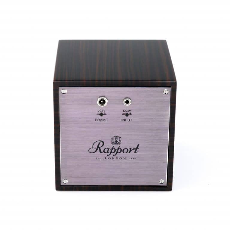 Rapport New Evo Cube Single Watch Winder - Macassar - Image 6