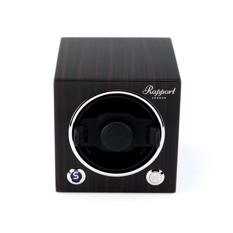 Rapport New Evo Cube Single Watch Winder - Macassar