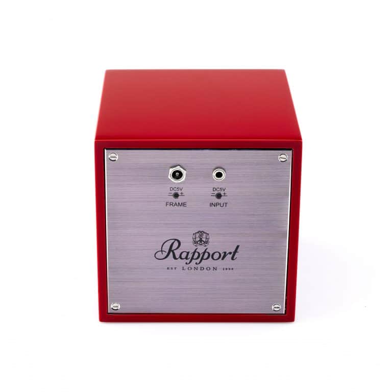 Rapport New Evo Cube Single Watch Winder - Crimson Red - Image 6