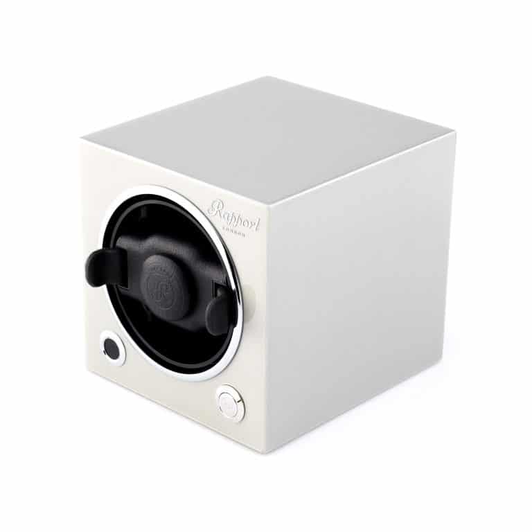 Rapport New Evo Cube Single Watch Winder - Platinum Silver - Image 2