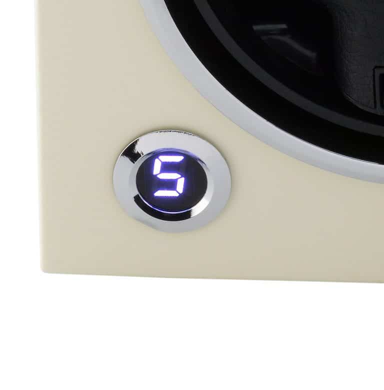 Rapport New Evo Cube Single Watch Winder - Polar White - Image 4