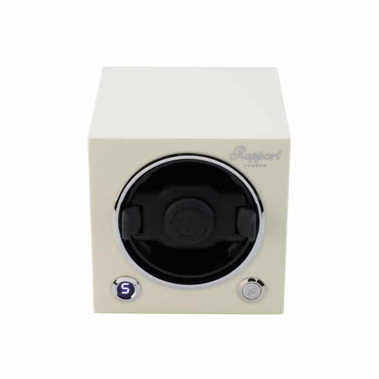 Rapport New Evo Cube Single Watch Winder - Polar White