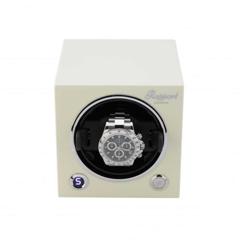 Rapport New Evo Cube Single Watch Winder - Polar White - Image 5