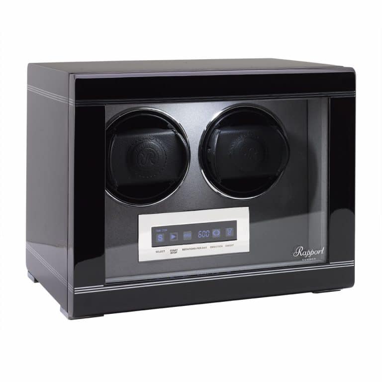 Rapport Formula Double Watch Winder - Black