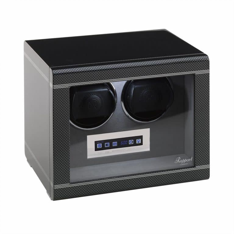 Rapport Formula Double Watch Winder - Carbon Fibre