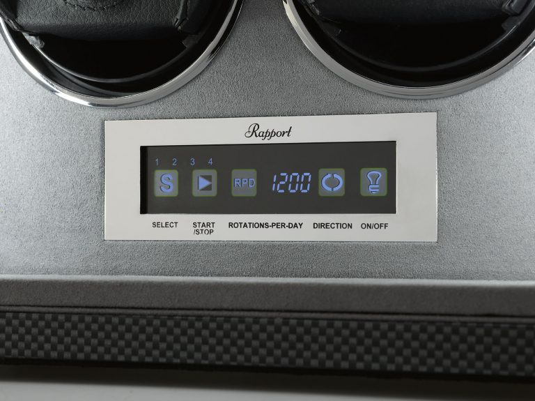 Rapport Formula Quad Watch Winder - Carbon Fibre - Image 6