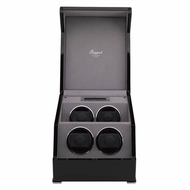 Rapport Perpetua III Quad Watch Winder Touch Screen - Black - Image 2