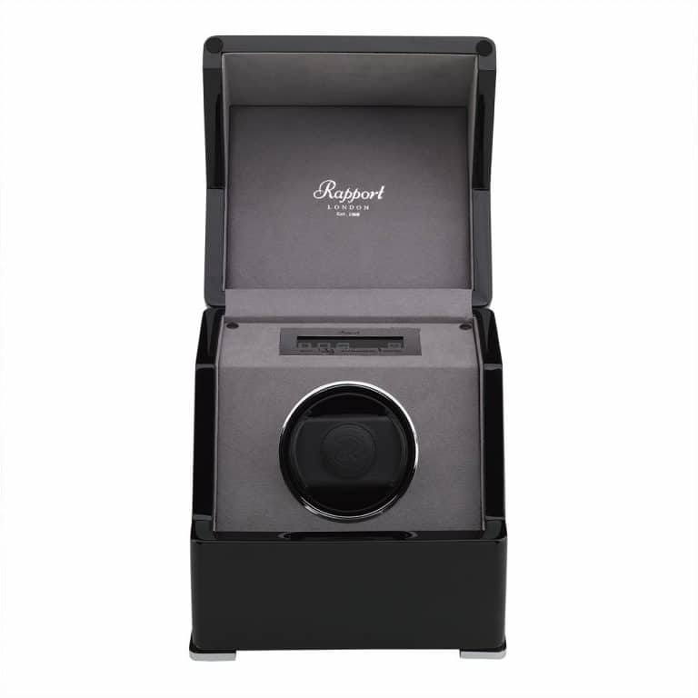 Rapport Perpetua III Single Watch Winder Touch Screen - Black - Image 2