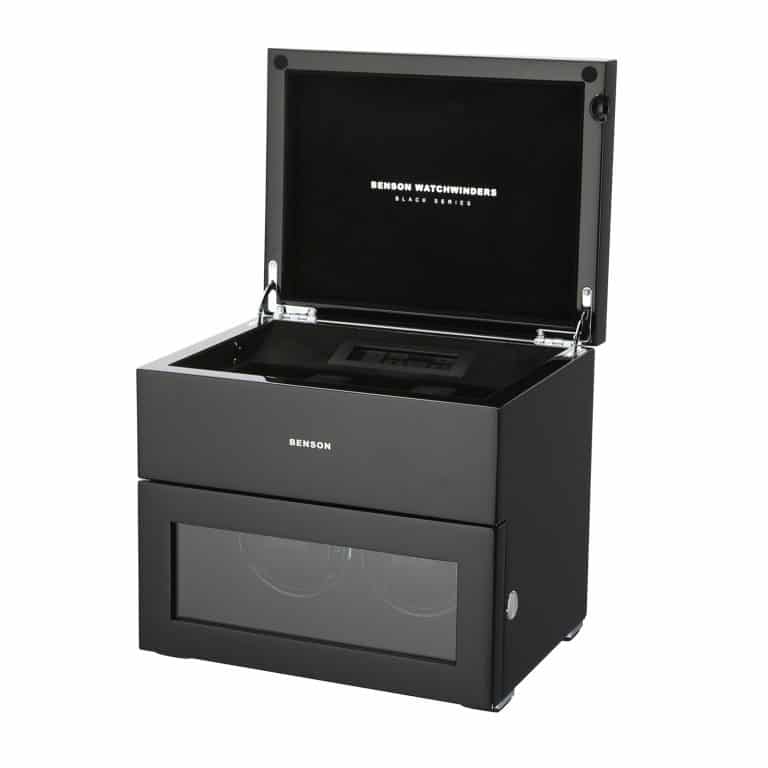 Benson Black Series Double Watch Winder - Black Gloss - Image 2