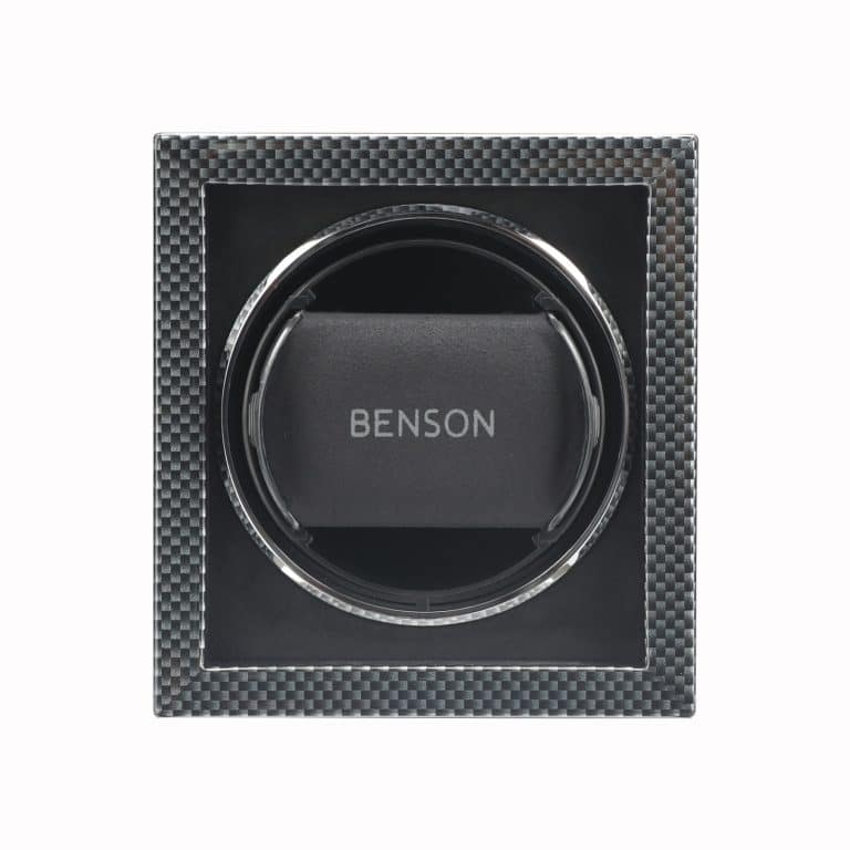 Benson Compact Single Watch Winder - Carbon Fibre 1.CF - Image 2