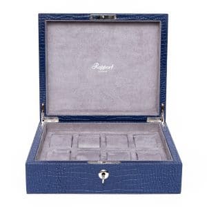 Brompton_Blue_8_Piece_Watchbox_Front_Open