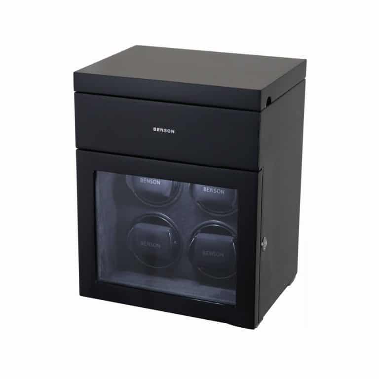 Benson Black Series Quad Watch Winder - Black Gloss - Image 3