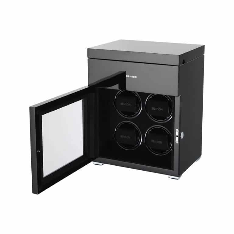 Benson Black Series Quad Watch Winder - Black Gloss - Image 5