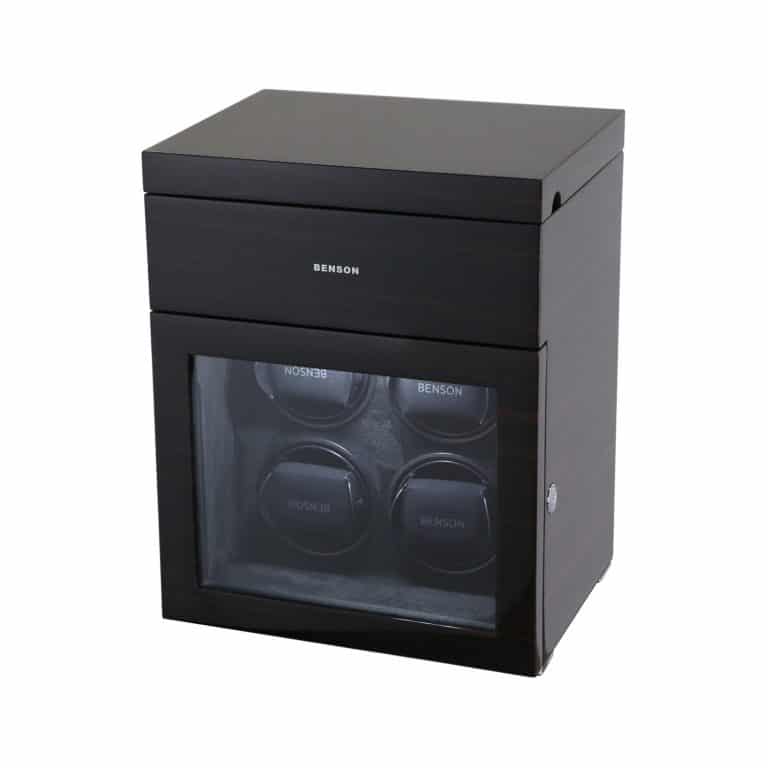 Benson Black Series Quad Watch Winder - Macassar - Image 6