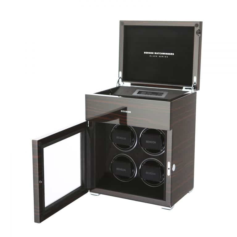 Benson Black Series Quad Watch Winder - Macassar