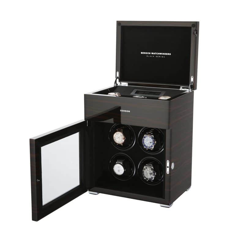 Benson Black Series Quad Watch Winder - Macassar - Image 2