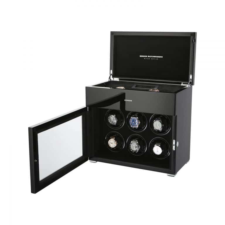 Benson Black Series Six Watch Winder - Black - Image 2