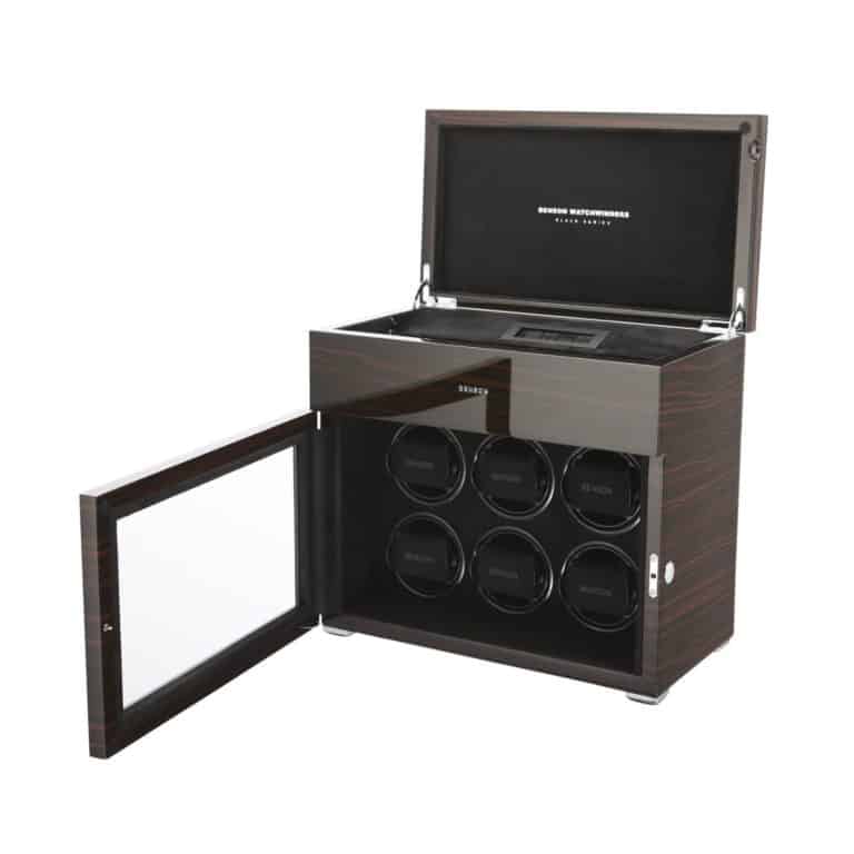 Benson Black Series Six Watch Winder - Macassar