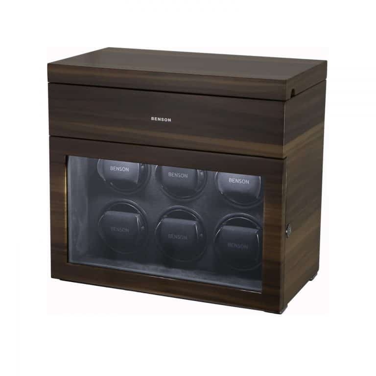 Benson Black Series Six Watch Winder - Walnut - Image 3