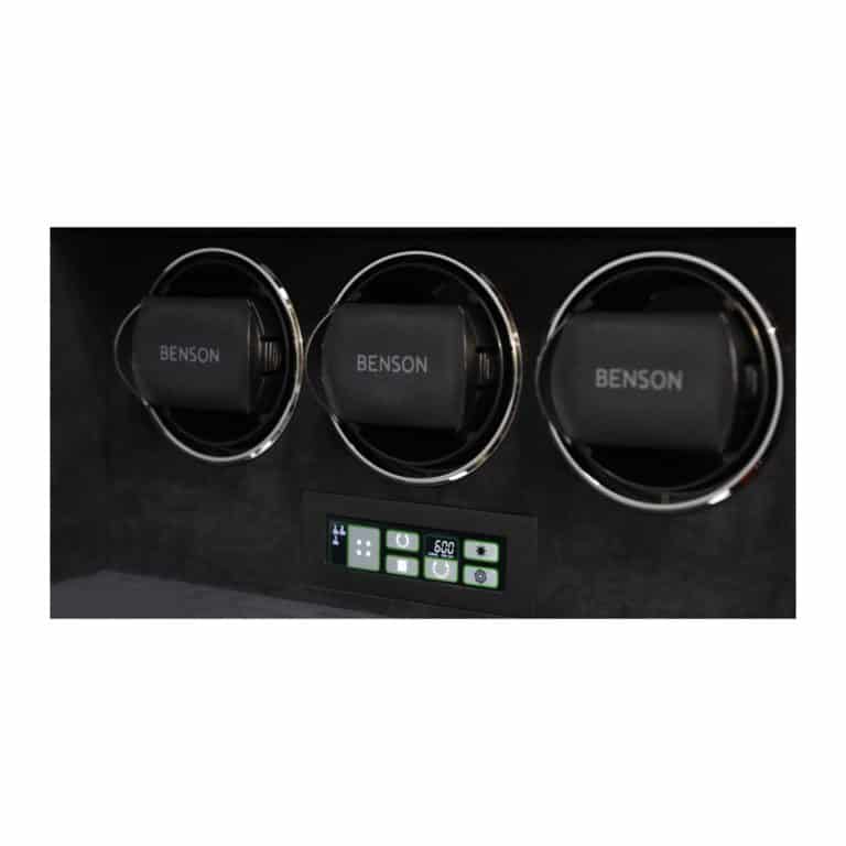 Benson Compact Triple Watch Winder - Carbon Fibre 3.CF - Image 3