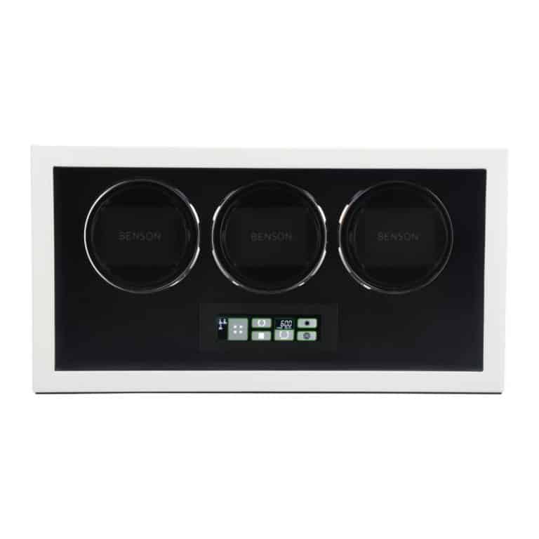 Benson Compact Triple Watch Winder - White 3.WS - Image 2