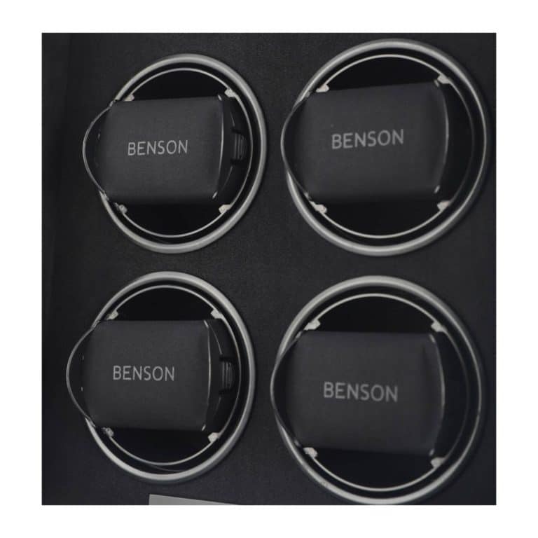 Benson Smart-Tech II Quad Watch Winder - Black Gloss - Image 4