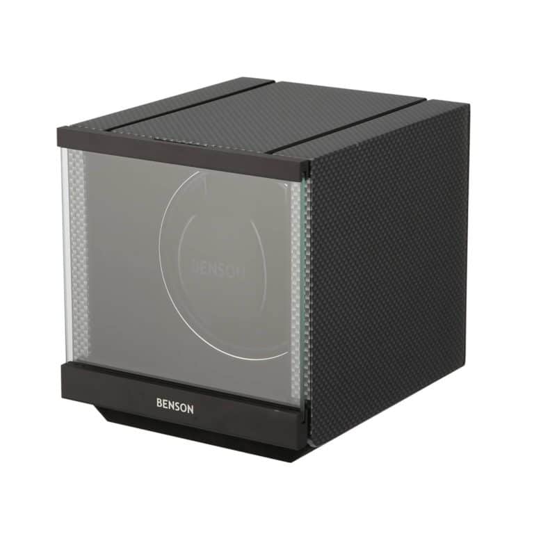 Benson Swiss Series Single Watch Winder - Carbon Fibre 1.20 CF