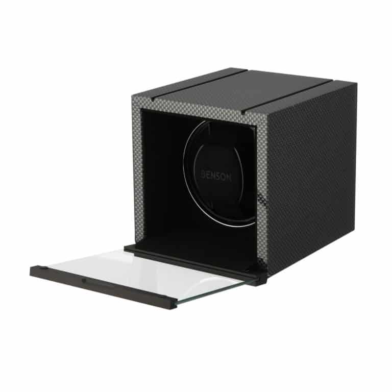 Benson Swiss Series Single Watch Winder - Carbon Fibre 1.20 CF - Image 2