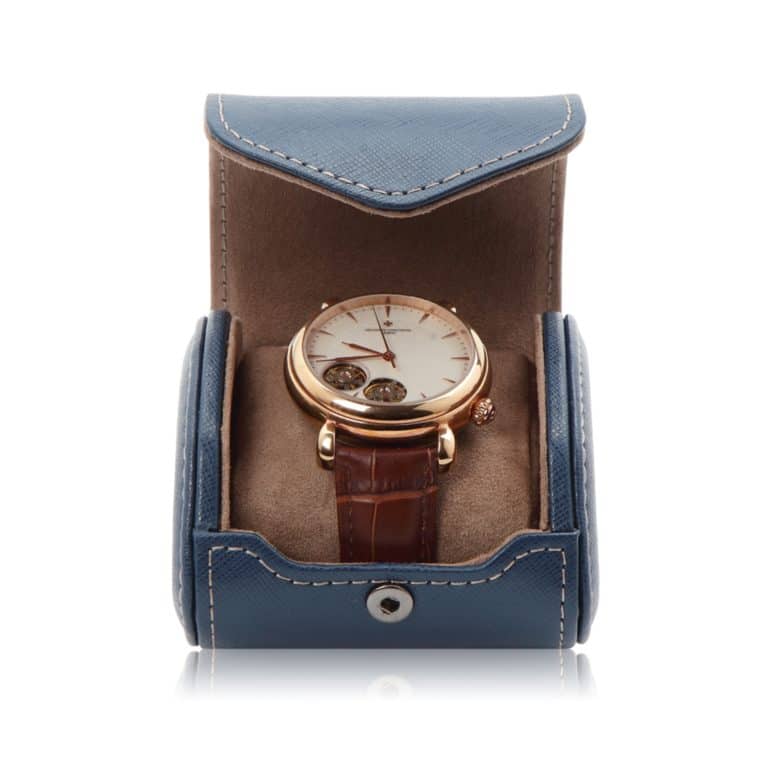 Aquila_Single_Roll_Blue_Open_Watch_Front