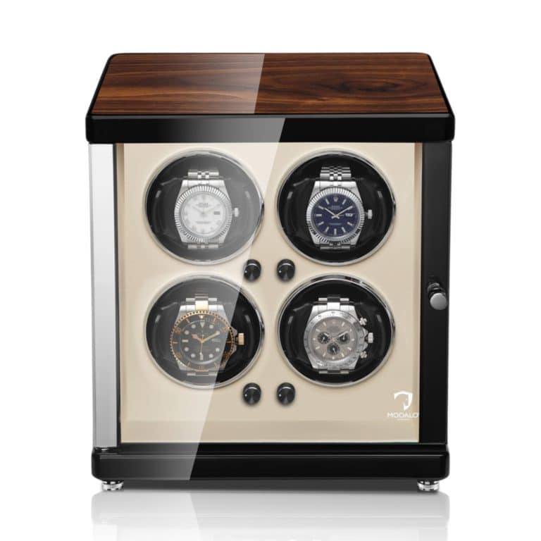 Ambiente Quad Walnut Front Watches