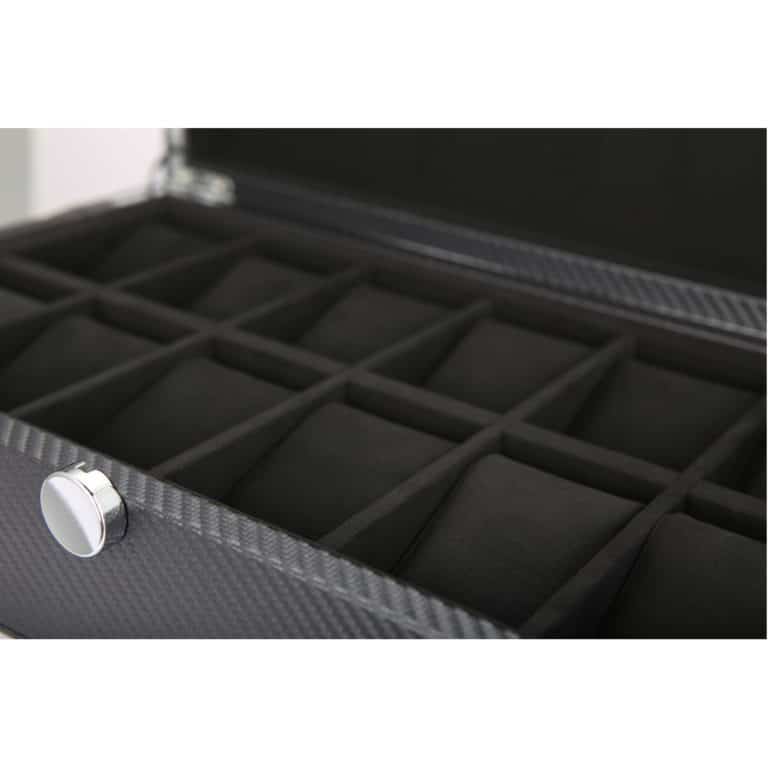 Benson Watch Box Black Series LWB.12 Carbon Detail