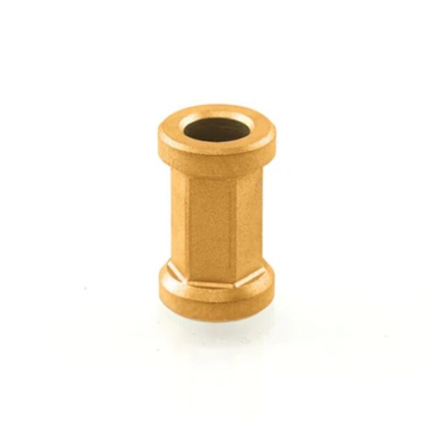 Bobbin Bead Matte Gold