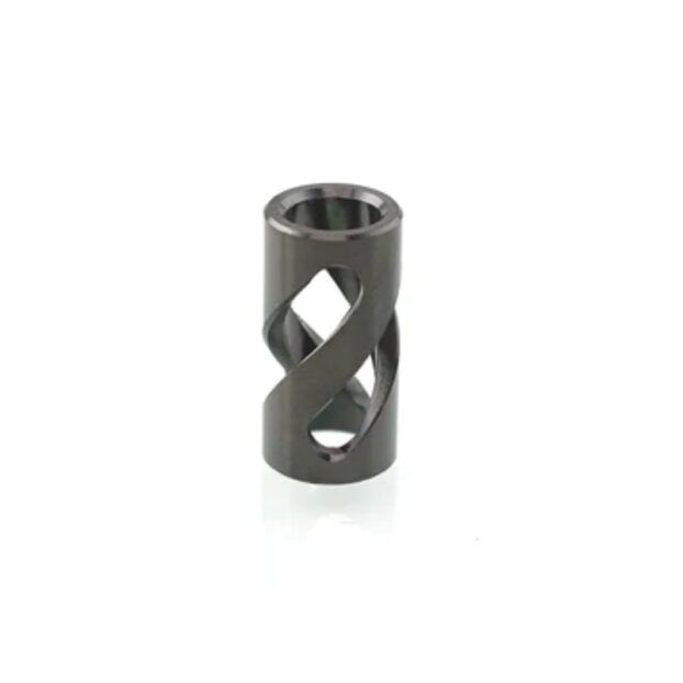 Candy Twist Bead Graphite