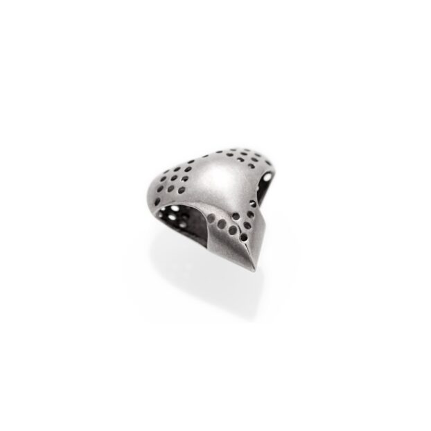 Gentle Heart Bead Stainless Steel