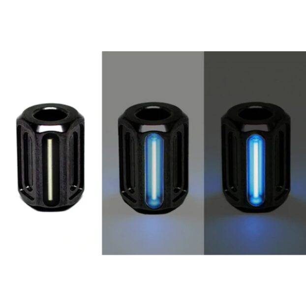 Glow Bead Blue Black