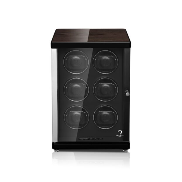 Ambiente Six Tower Watch Winder Macassar Front