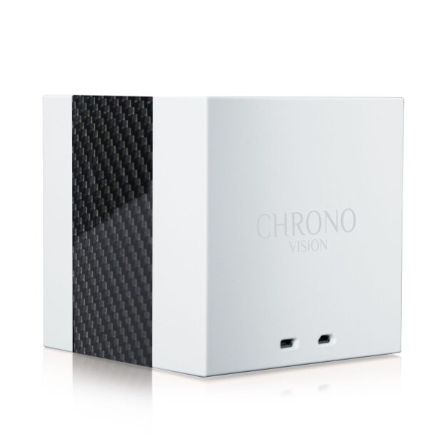 ChronoVision One White Silk Carbon Rear