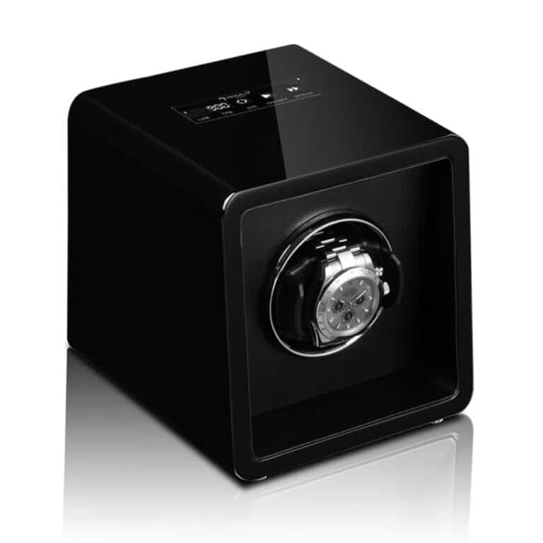 Modalo Saturn Single Watch Winder Black Gloss