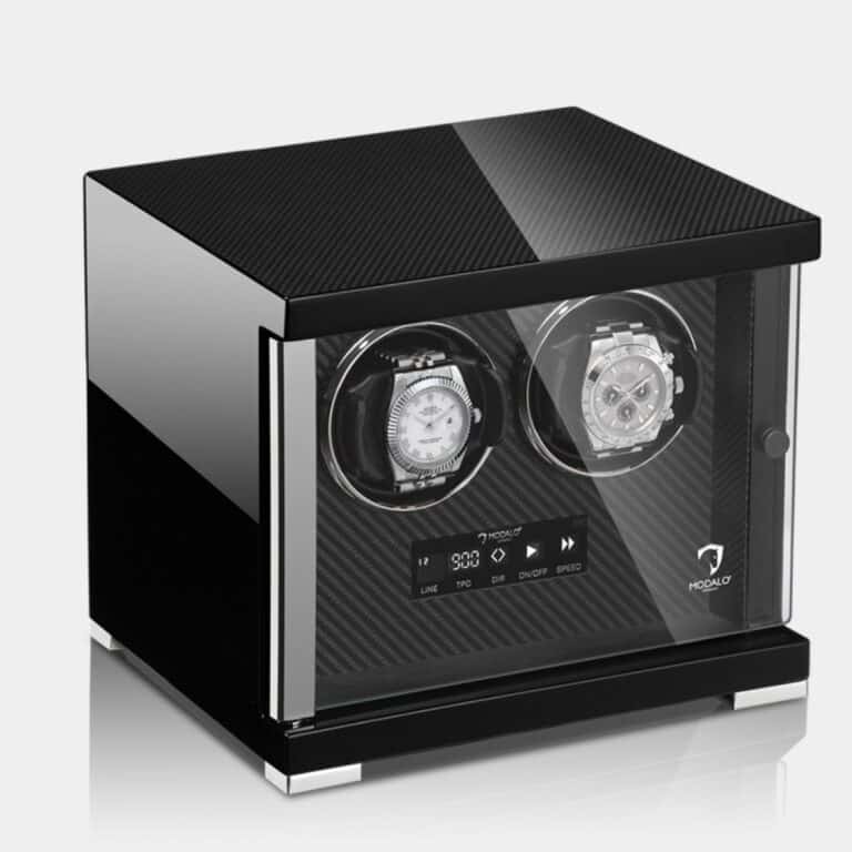 Modalo Showtime Double Watch Winder Carbon