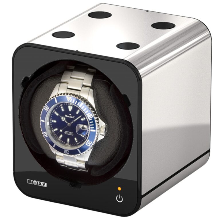 Boxy Fancy Brick Platinum With Watch