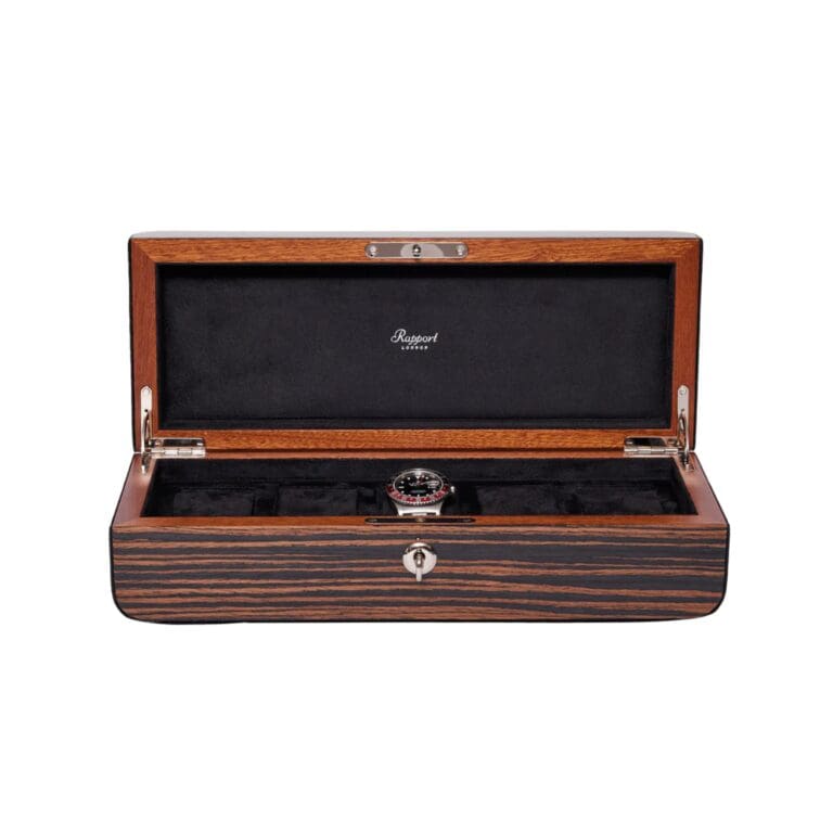 Rapport Mayfair 5 Watch Box Front Open