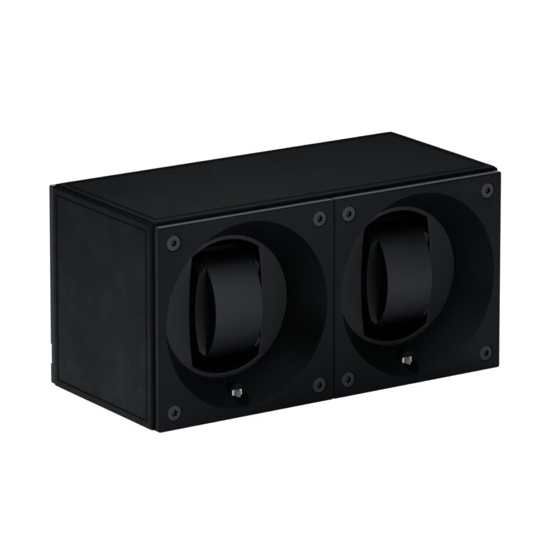 Masterbox Duo Black Leather Front Angle