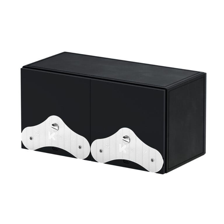 Masterbox Duo black Leather Rear Angle