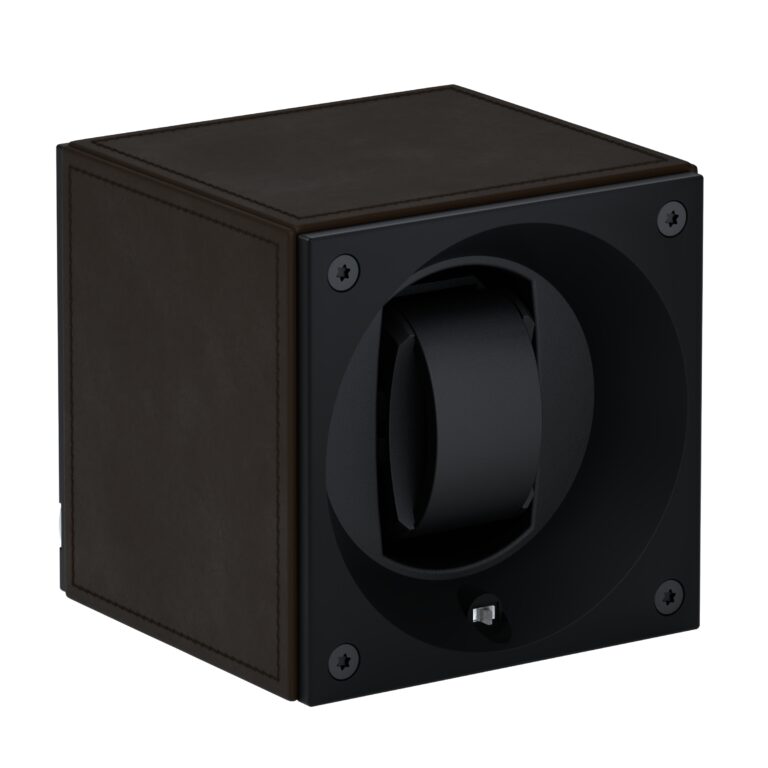 Masterbox brown Leather Front Angle