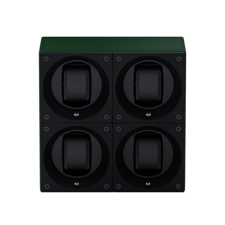 Masterbox quad green Leather Front