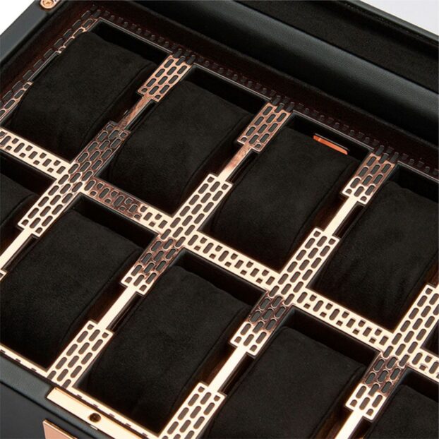 WOLF Axis 10 Watch Box Copper Detail 3