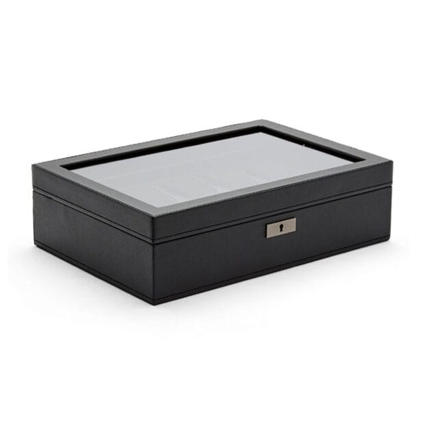 WOLF Axis 10 Watch Box Powdercoat Angle Closed